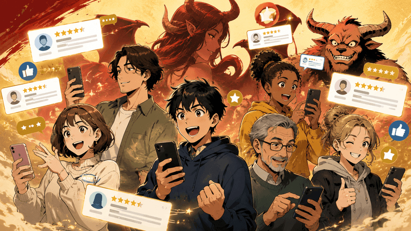 モンスターズの口コミ・評判をご紹介