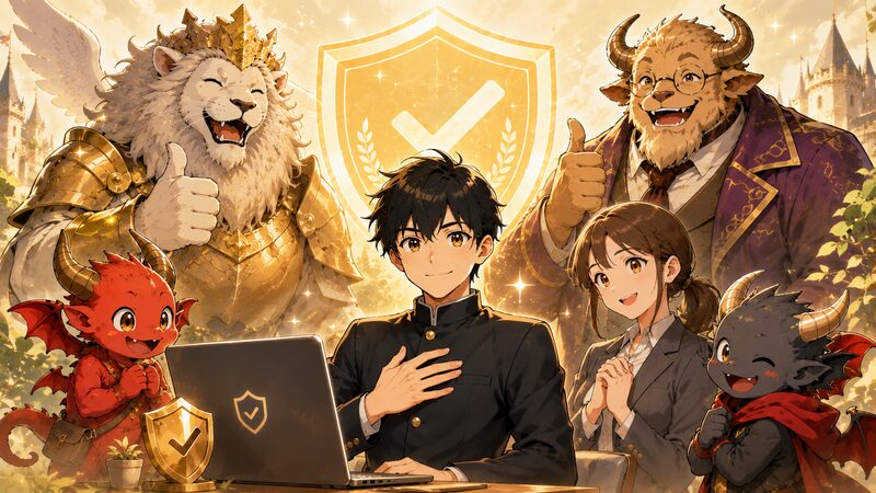 モンスターズは安心して利用しても大丈夫?詐欺サイトじゃない?